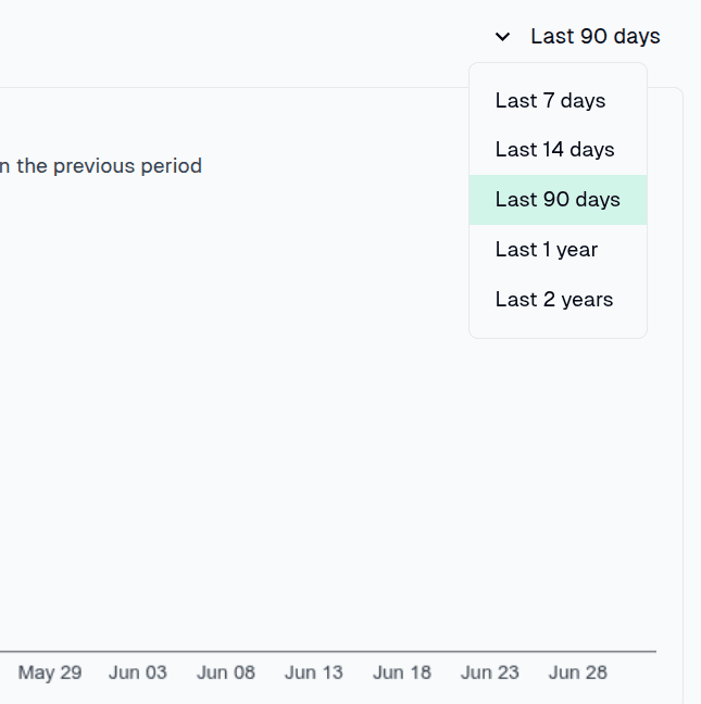 Date filter